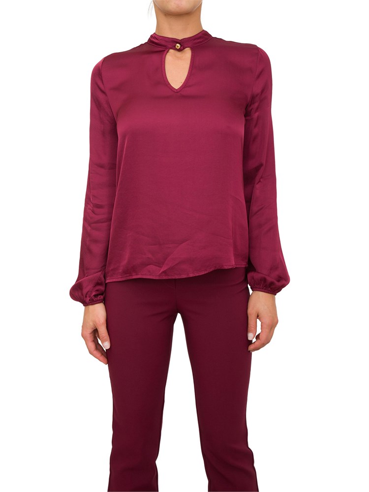 BLUSA FRACOMINA BORDEAUX