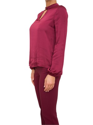 BLUSA FRACOMINA BORDEAUX in DONNA