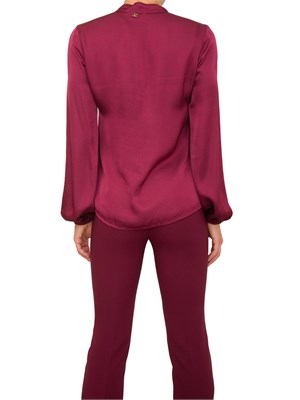 BLUSA FRACOMINA BORDEAUX in DONNA