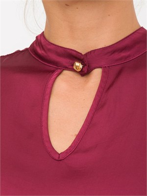 BLUSA FRACOMINA BORDEAUX in DONNA