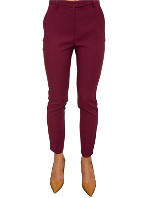 PANTALONE CASUAL FRACOMINA BORDEAUX in DONNA