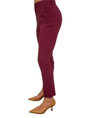 PANTALONE CASUAL FRACOMINA BORDEAUX in DONNA