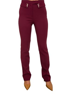 PANTALONE CASUAL FRACOMINA BORDEAUX in DONNA