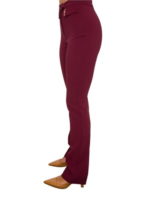 PANTALONE CASUAL FRACOMINA BORDEAUX in DONNA