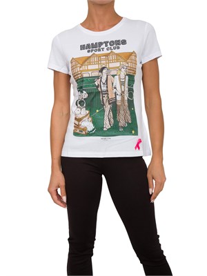 T-SHIRT NENETTE BIANCO in DONNA