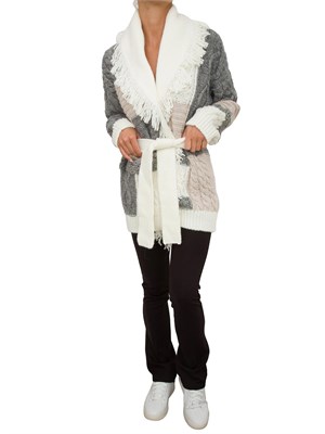 CARDIGAN NENETTE BIANCO in DONNA