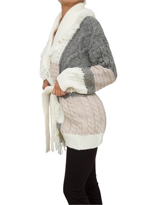 CARDIGAN NENETTE BIANCO in DONNA