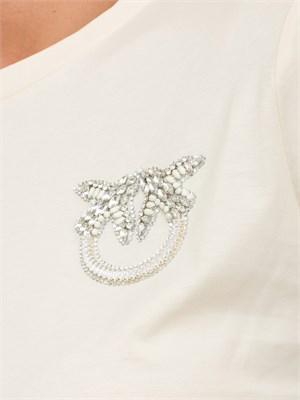 T-SHIRT PINKO BIANCO in DONNA