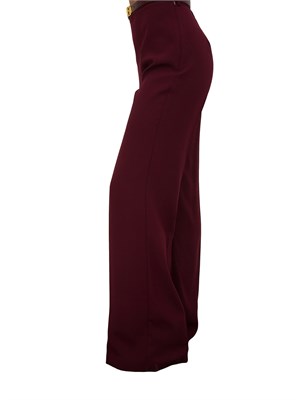 PANTALONE CASUAL ELISABETTA FRANCHI BORDEAUX in DONNA