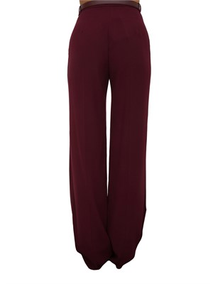 PANTALONE CASUAL ELISABETTA FRANCHI BORDEAUX in DONNA