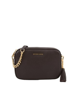 BORSA A SPALLA MICHAEL MICHAEL KORS MARRONE in DONNA