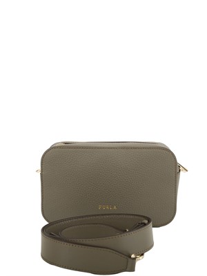 BORSA A SPALLA FURLA VERDE in DONNA