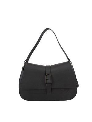 BORSA A SPALLA FURLA NERO in DONNA