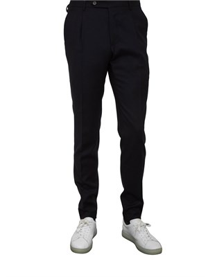 PANTALONE CASUAL BERWICH BLU in UOMO