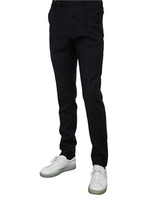 PANTALONE CASUAL BERWICH BLU in UOMO