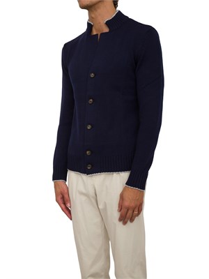 CARDIGAN ELEVENTY BLU in UOMO