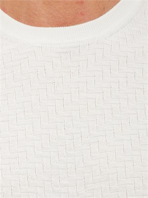 MAGLIA CORNELIANI BIANCO in UOMO