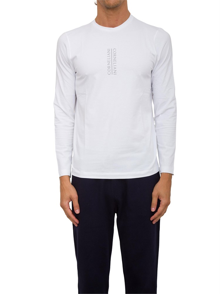 MAGLIA CORNELIANI BIANCO