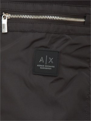 PANTALONE TUTA ARMANI EXCHANGE NERO in UOMO