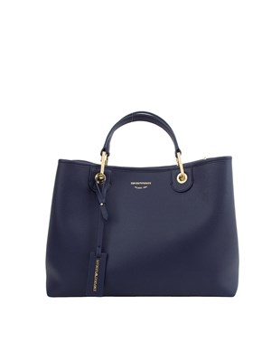 BORSA A SPALLA EMPORIO ARMANI BLU in DONNA