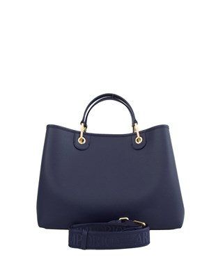 BORSA A SPALLA EMPORIO ARMANI BLU in DONNA