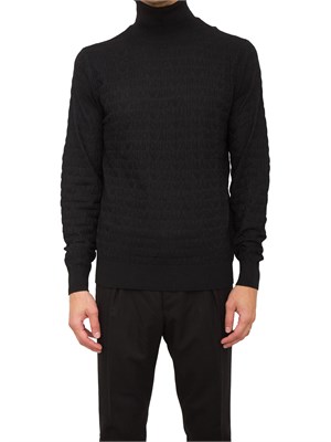 MAGLIA EMPORIO ARMANI NERO in UOMO