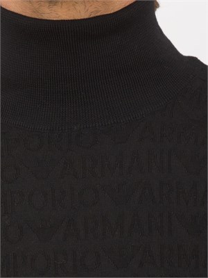 MAGLIA EMPORIO ARMANI NERO in UOMO