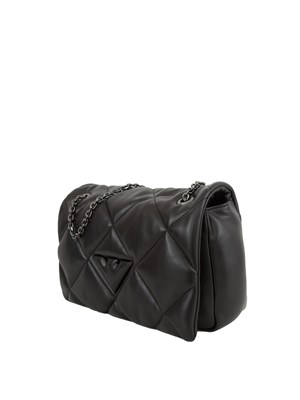 BORSA A SPALLA EMPORIO ARMANI NERO in DONNA