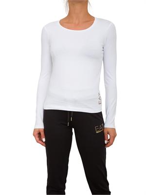 T-SHIRT EA7 EMPORIO ARMANI BIANCO in DONNA