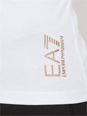 T-SHIRT EA7 EMPORIO ARMANI WHITE in DONNA