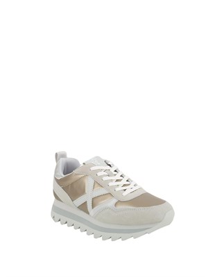 SNEAKERS MUNICH ARGENTO in DONNA