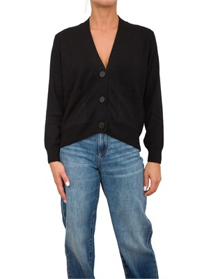 CARDIGAN ARMANI EXCHANGE NERO in DONNA