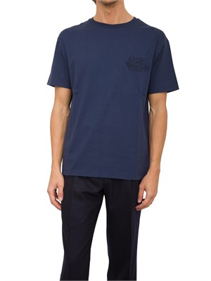 T-SHIRT ETRO BLU in UOMO