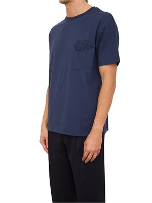 T-SHIRT ETRO BLU in UOMO