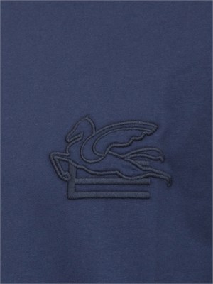 T-SHIRT ETRO BLU in UOMO