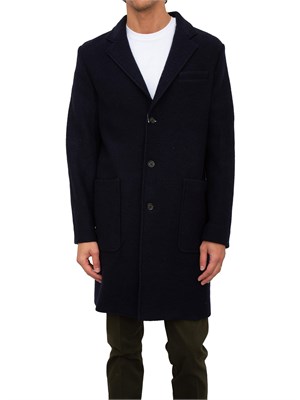 CAPPOTTO PAOLO PECORA BLU in UOMO