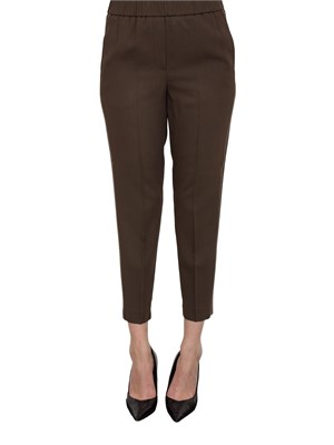 PANTALONE CASUAL PESERICO MARRONE in DONNA