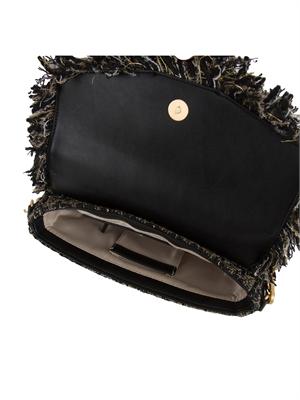 BORSA A SPALLA TWIN-SET NERO in DONNA