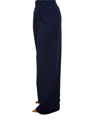 PANTALONE CASUAL TWIN-SET BLU in DONNA