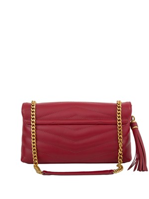 BORSA A SPALLA TWIN-SET BORDEAUX in DONNA