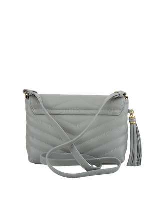 BORSA A SPALLA TWIN-SET GRIGIO in DONNA