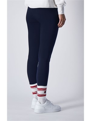 CHAMPION 116607 Bs501 Leggings Blu Donna in Abbigliamento