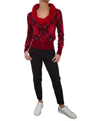 CARDIGAN BLUGIRL ROSSO in DONNA