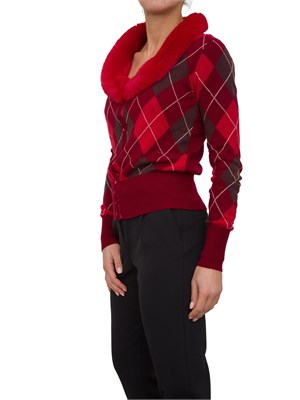 CARDIGAN BLUGIRL ROSSO in DONNA