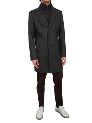 CAPPOTTO BOSS NERO in UOMO