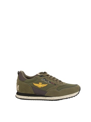 SNEAKERS AERONAUTICA MILITARE VERDE in UOMO