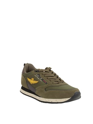 SNEAKERS AERONAUTICA MILITARE VERDE in UOMO