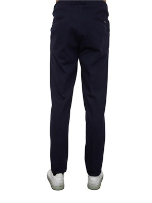 PANTALONE CASUAL PESERICO BLU in UOMO