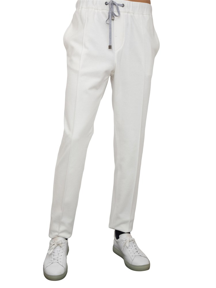 PANTALONE CASUAL PESERICO BIANCO