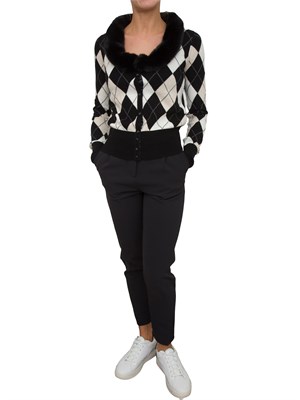 CARDIGAN BLUGIRL NERO in DONNA